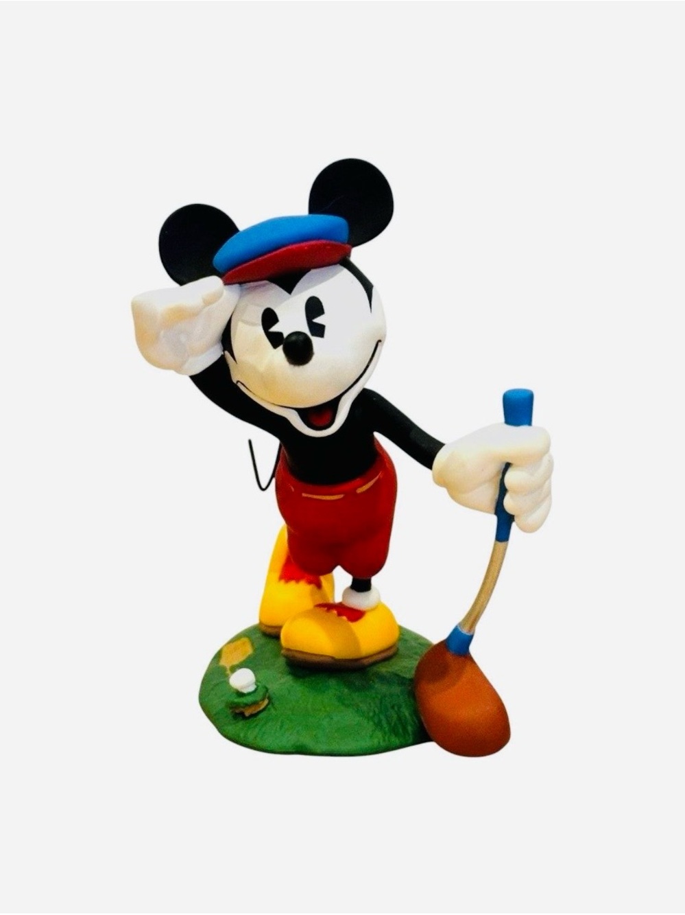 1997 Mickey's Long Shot (Golf) VINTAGE Golfing Figurine Golf Disney